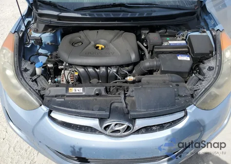 2012 Hyundai Elantra Gls из США, поврежденный, VIN KMHDH4AE2CU468039